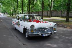 Floristika. Kāzu auto dekorēšana