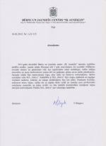 IK Auseklis atsauksme par STALVE
