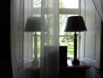 Linen curtains