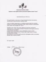 Siguldas bērnudārza “Ieviņa” atsauksme par “Stalve”