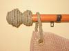 Decorative curtain rods