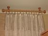 Decorative curtain rods