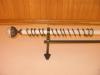 Decorative curtain rods