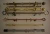 Decorative curtain rods