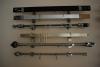 Decorative curtain rods
