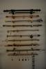 Decorative curtain rods
