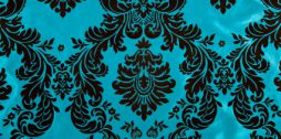 Blue night curtain fabrics