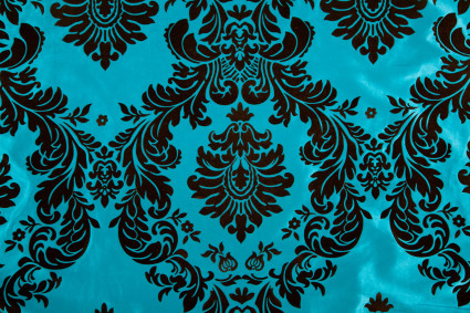 Blue night curtain fabrics