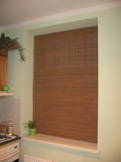 roll up bamboo blinds