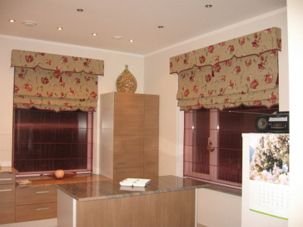 beautiful roman blinds